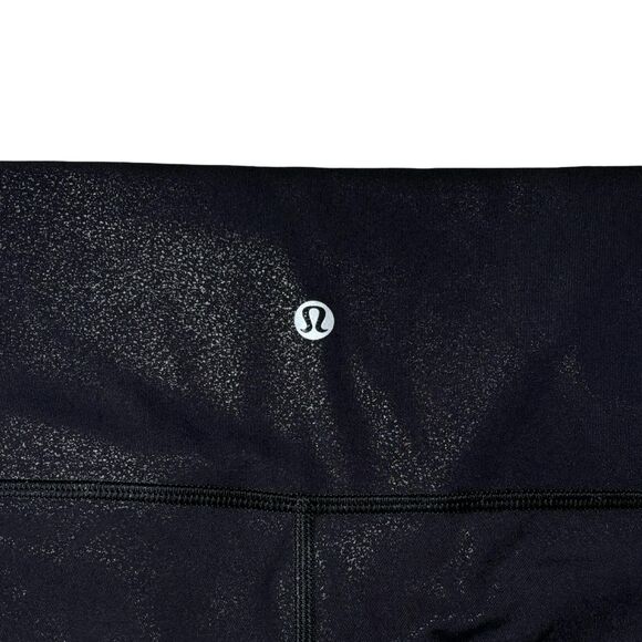 Lululemon Wunder Under High-Rise Tight Foil 28" *Luminosity Foil Print Black - Picture 10 of 11